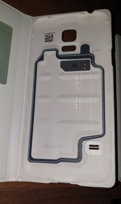 Husa flip smart activa originala Samsung S View Cover Galaxy S5 mini