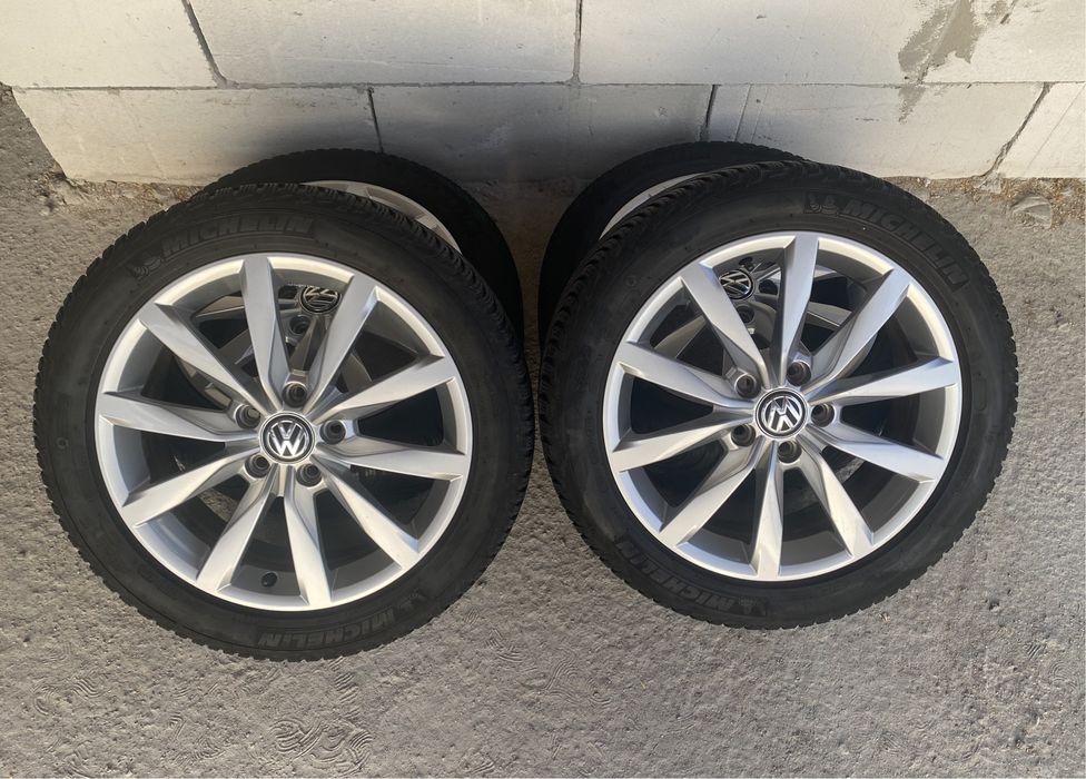 Jante R17 Originale VW Anvelope 205/50 Michelin M+S