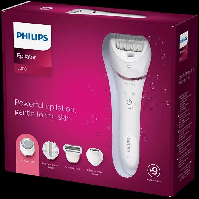 Эпилятор Philips BRE740\11, гарантия 1 год, доставка бесплатно.