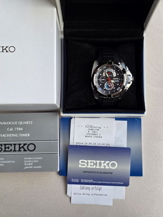 Seiko Velatura Yachting timer SCP007