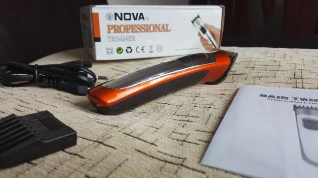Masina de contur tuns barbierit cu acumulator Nova Profesional NOU