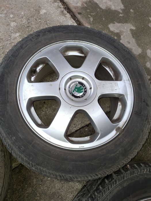 Джанти 15 цола 5×100. Оригинални за шкода  .