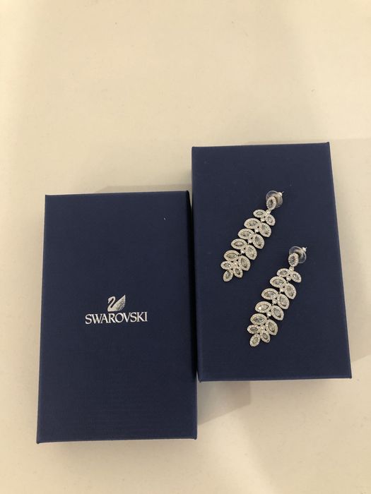Cercei swarovski, model deosebit, noi, cu eticheta