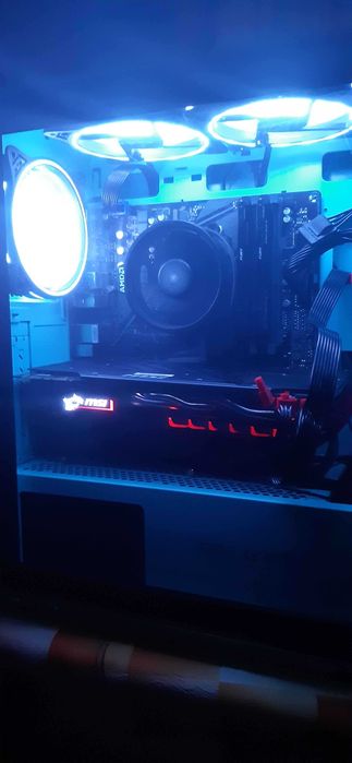 PC Gaming Ryzen 5 5600 GTX 1080(8gb) 32 GB RAM + Monitor LG de 21"