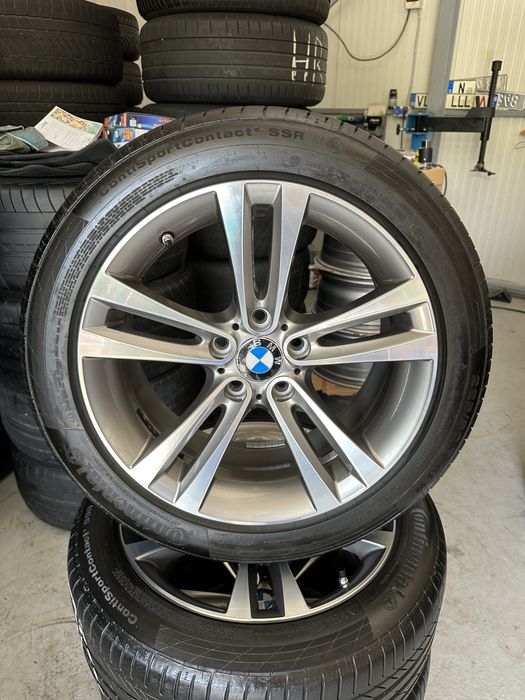 jante bmw f30 f31 f34 f36 5x120 ca noi anvelope 225 50 18