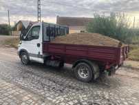 Transport nisip, moloz