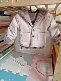 Детско зимно яке тип палтенце подходящо за дете на 2 годинки