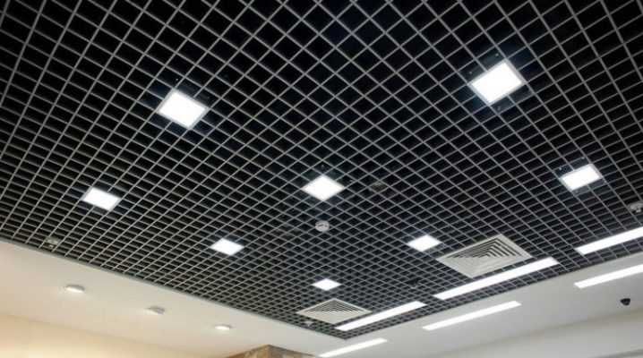 Подвесной грильято, грилято, грилята потолок