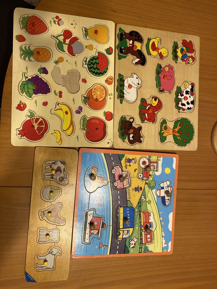 Puzzle lemn bebelus