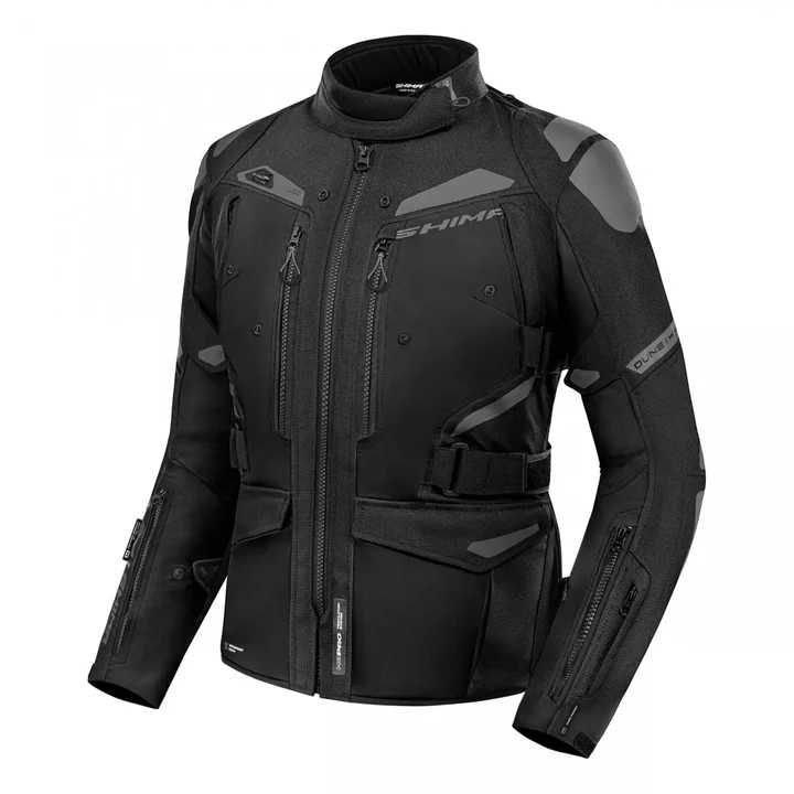 Дамско текстилно мото яке  SHIMA DUNE WP Black/Gray
