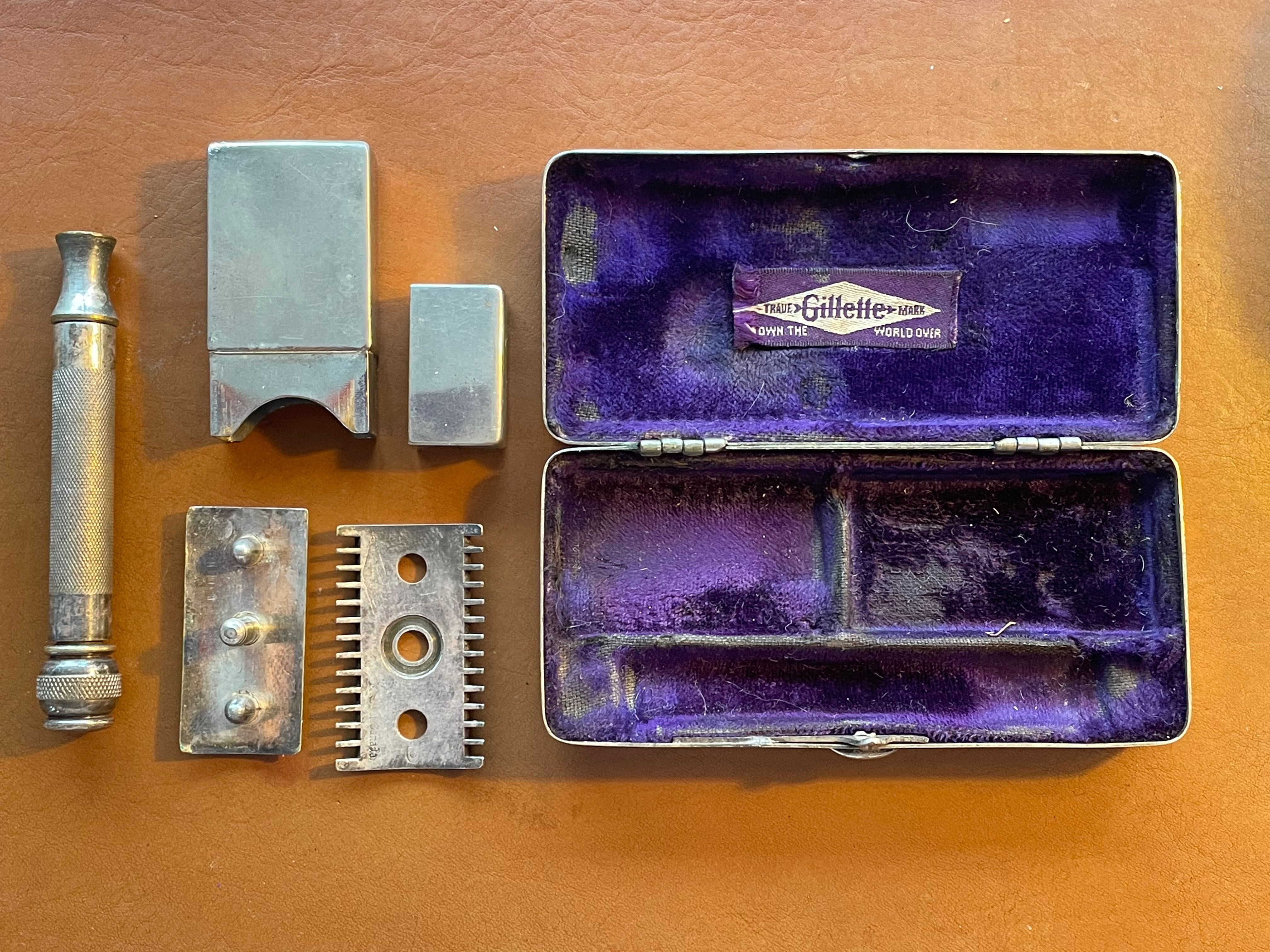 *RARITATE* Aparat de ras Gillette anii 1920 (Made in Canada)