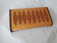 Дървена табакера / кутия за цигари от Камъшит Силистра