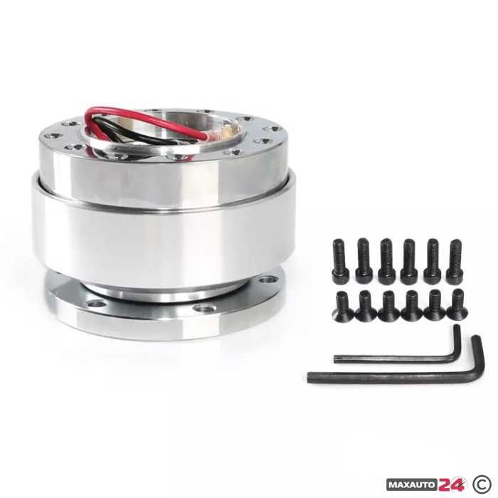 ПРОМО Фланец / Бърза връзка за волан на автомобил, различни цветове