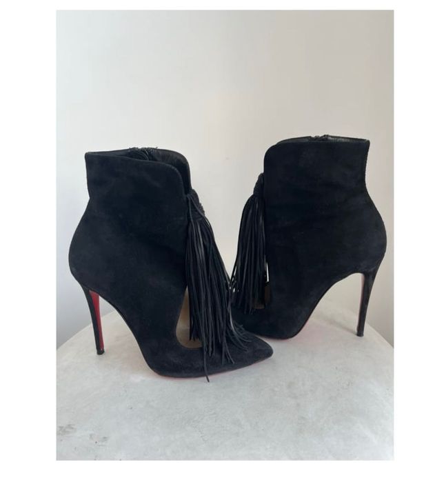 Ankle Boots Christian Louboutin 10cm, cu factura de achizitie
