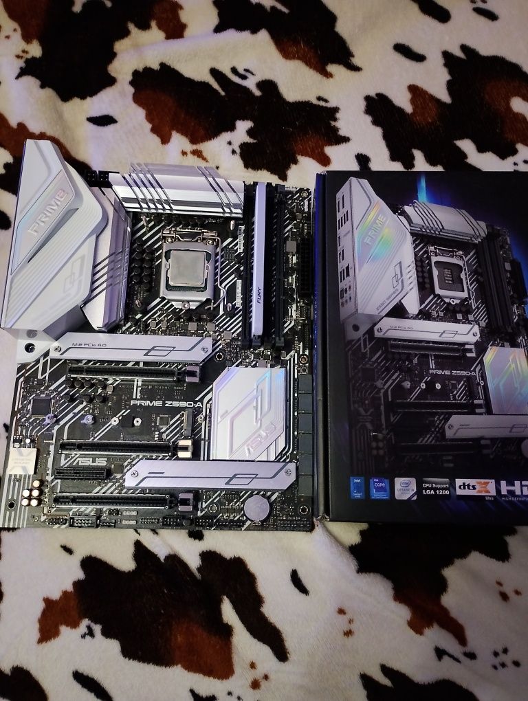 Asus prime z590-A + дъно и процесор