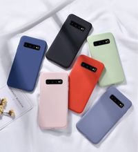 Samsung S10 S10 Plus Husa Super Case Ultra Slim 0,25mm Silicon Catifea