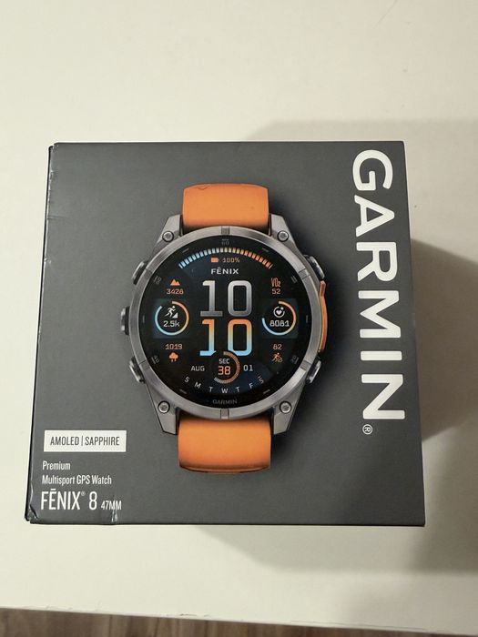 Garmin Fenix 8 47mm Amoled Sapphire Nou nefolosit