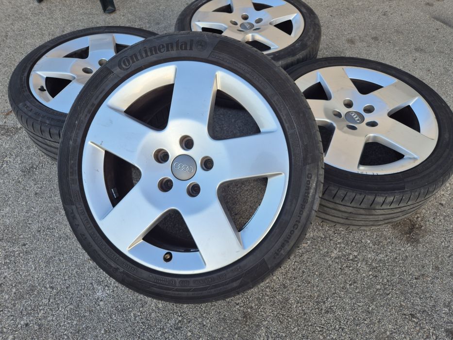 5х112/17 с гуми Ауди Шкода 5x112/17 VW Ауди Сеат Skoda