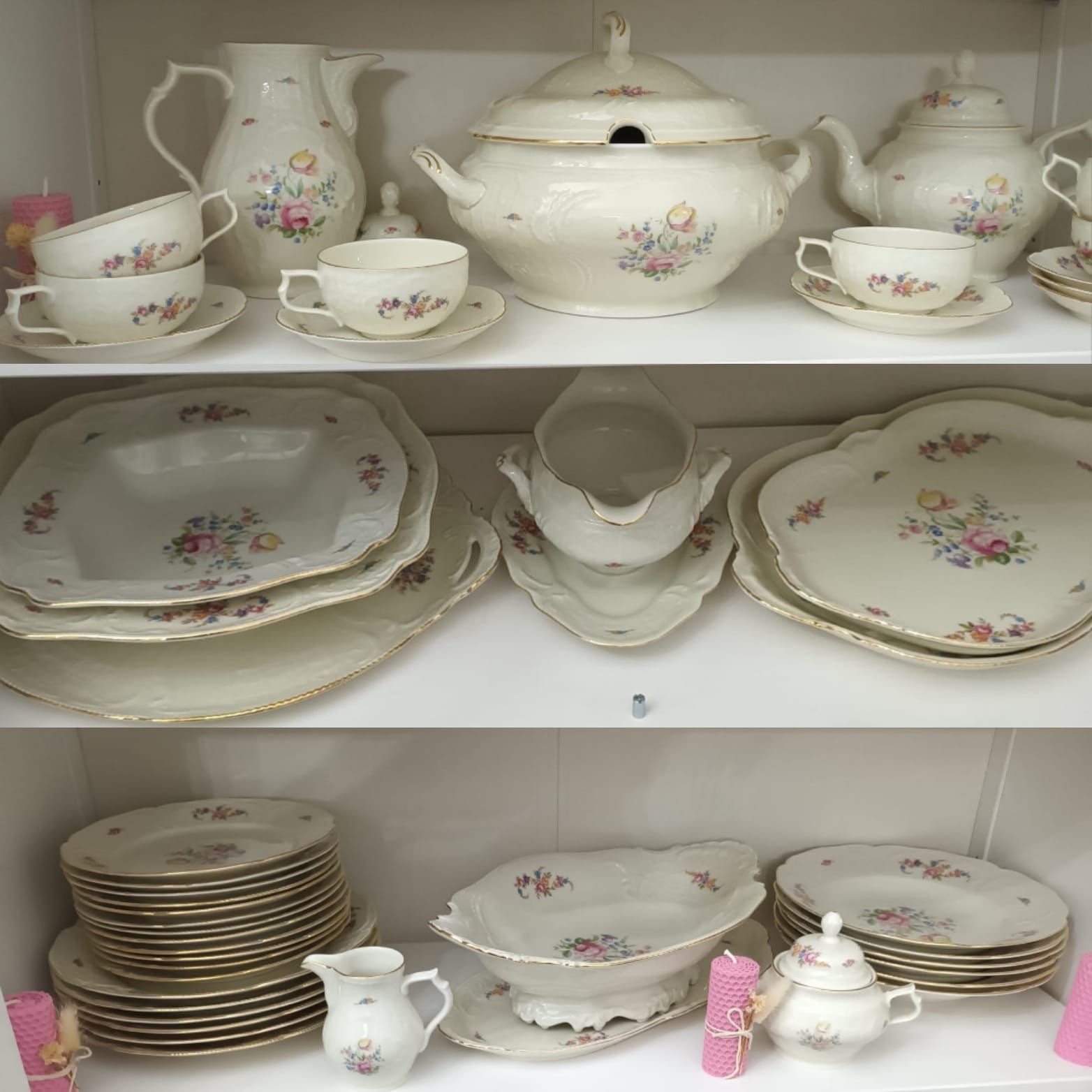 Serviciu de masă și cafea Rosenthal Sanssouci.Vintage de Lux