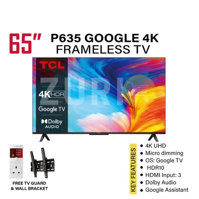 Телевизор TCL 4K Ultra HD HDR Smart TV.