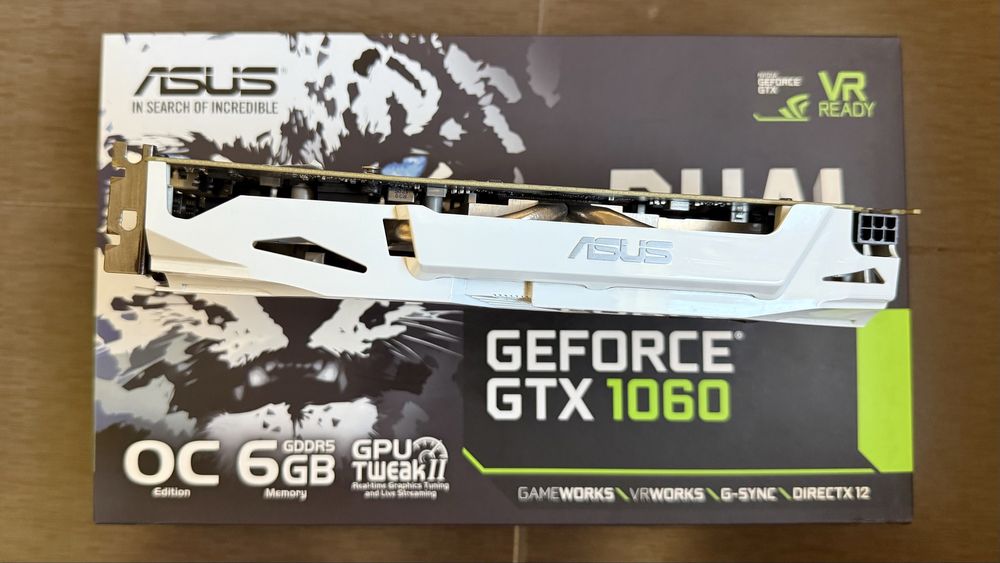 ASUS GTX 1060 geforce 6GB