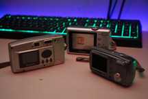 Camere foto digitale vintage.