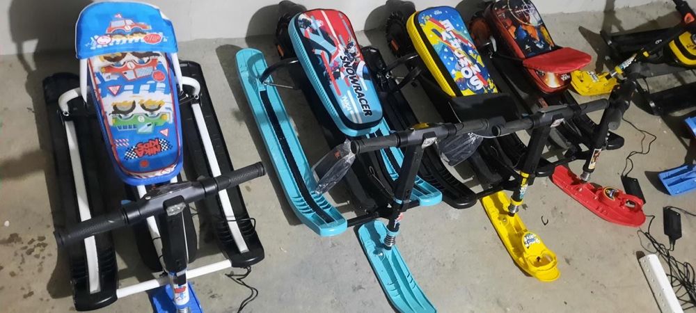 Детские электрические снегоходы