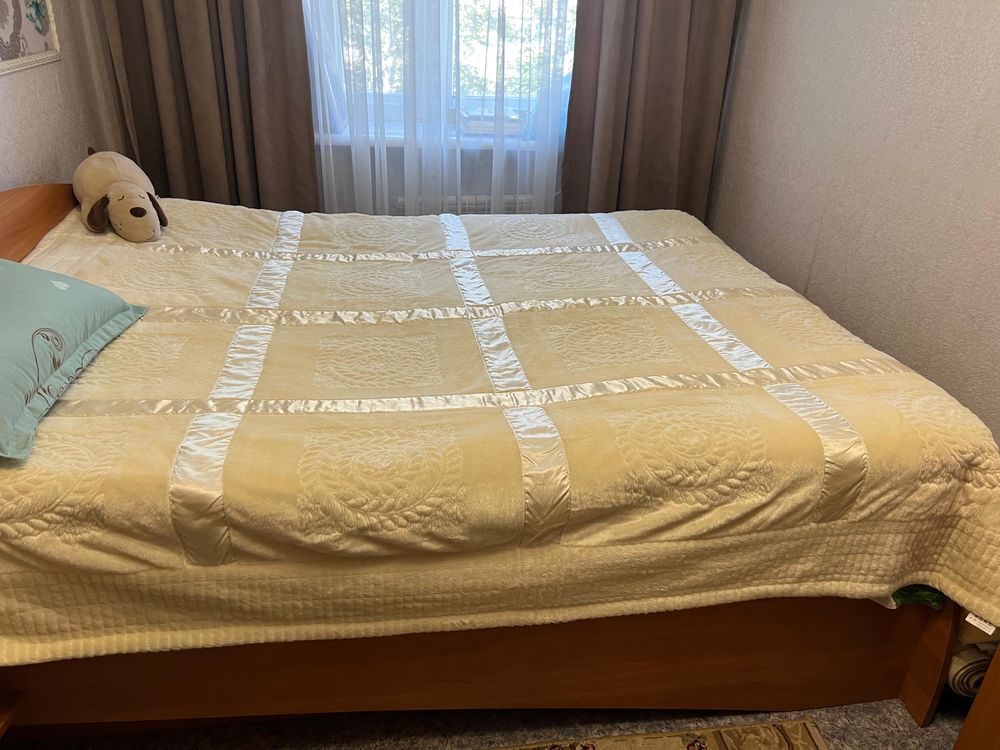 Продам кровать со шкафом (можно раздельно)
