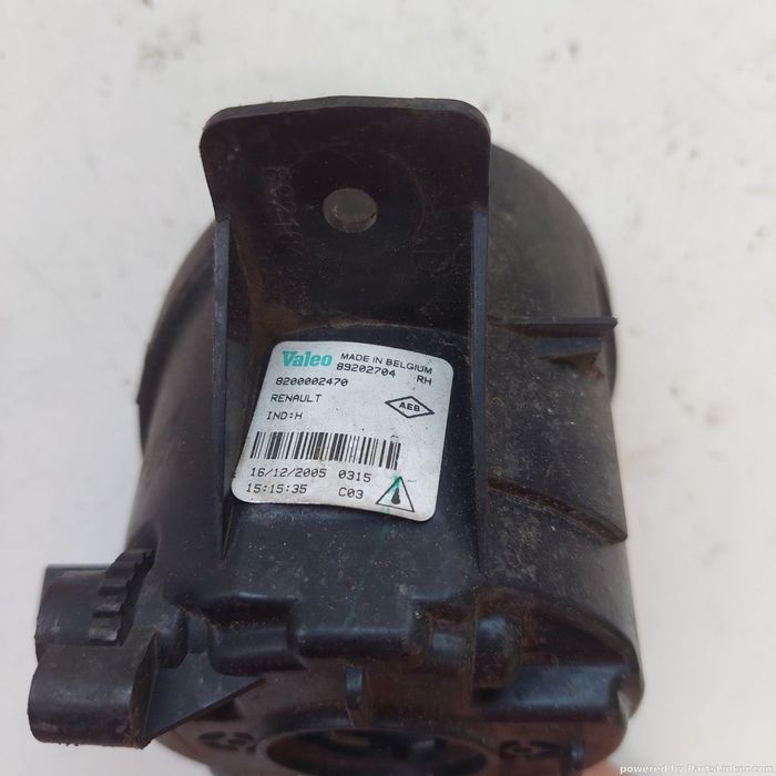 Far ceata, Elemente dreapta fata RENAULT CLIO III (BR0/1, CR0/1) [ 2005 - > ] Valeo OEM 89202704