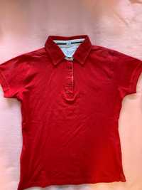 Tricou roșu tip polo mărimea L