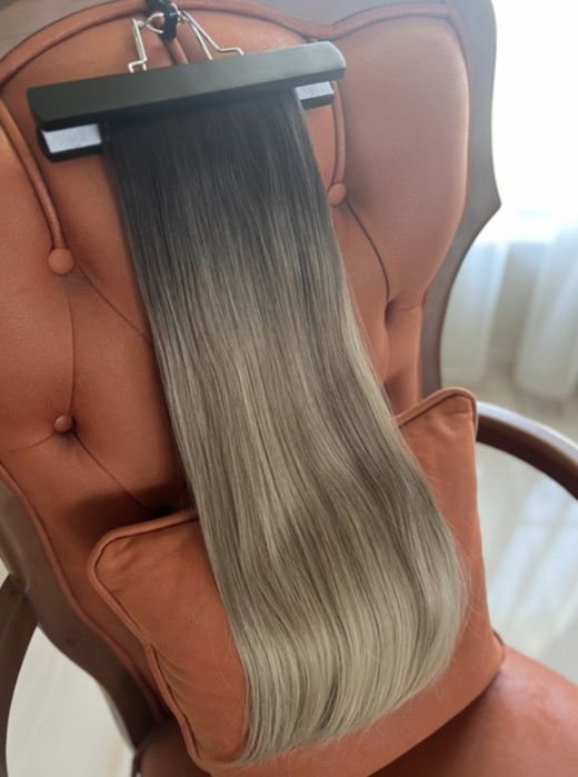 Красива опашка без фризьор-избери своята сега!Омбре опашки.