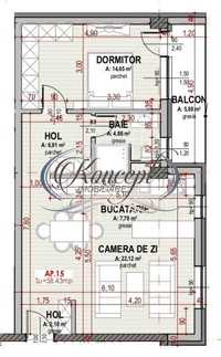 Apartament spatios in proiect imobiliar in zona Somesului