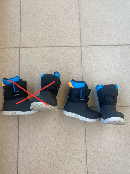 Детски непромокаеми ботуши, апрески, боти Quechua номер 25