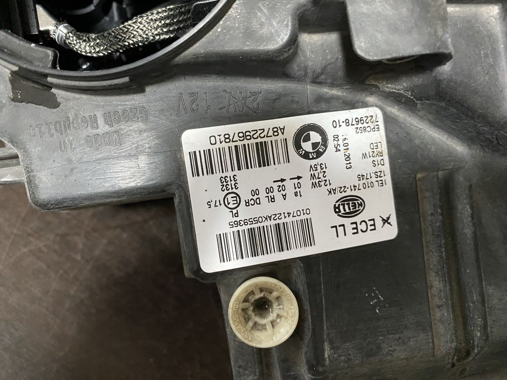 Far dreapta bixenon adaptiv si led Bmw Seria 1 F20 F21