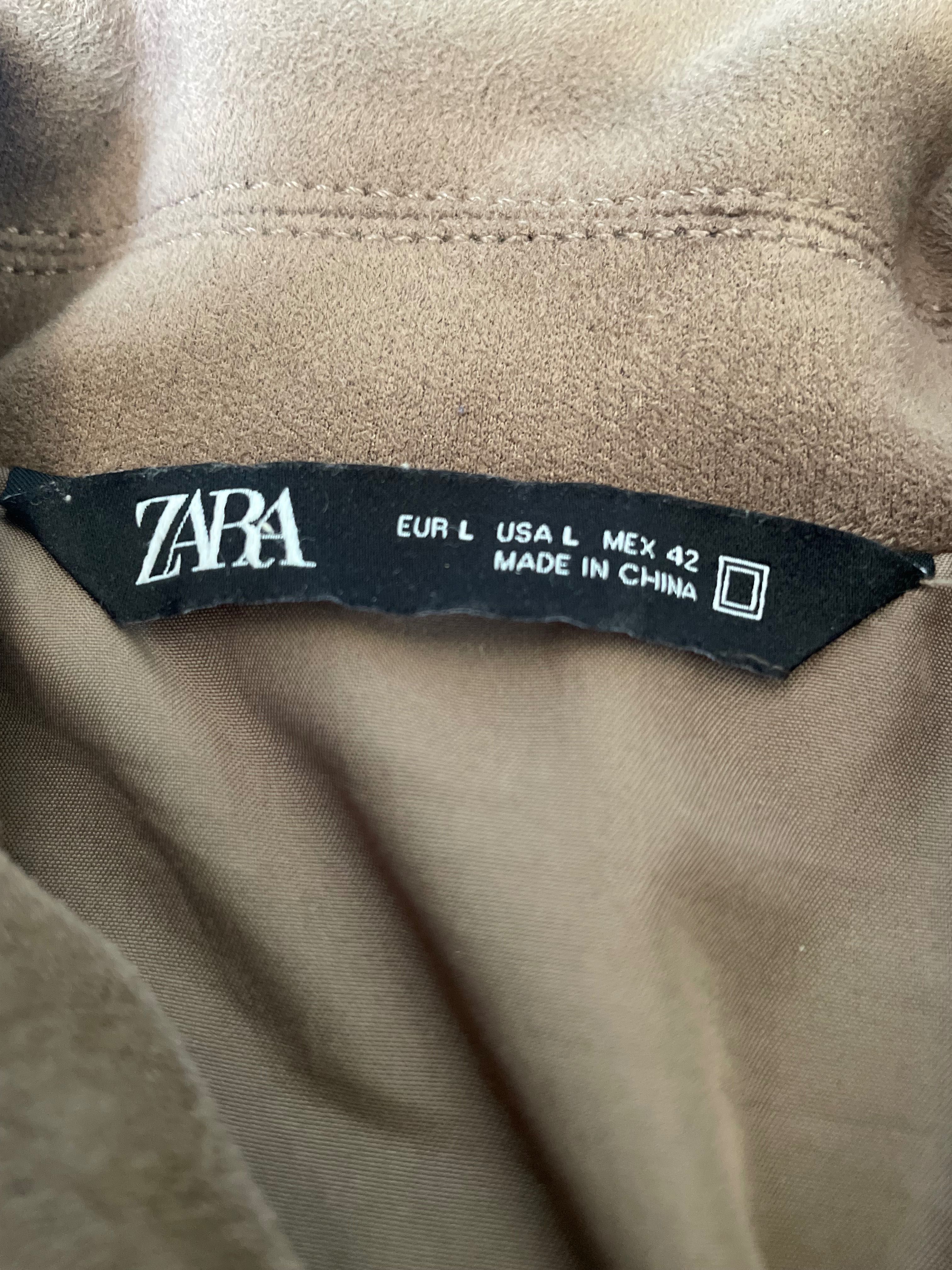 ZARA бомбер велурено яке