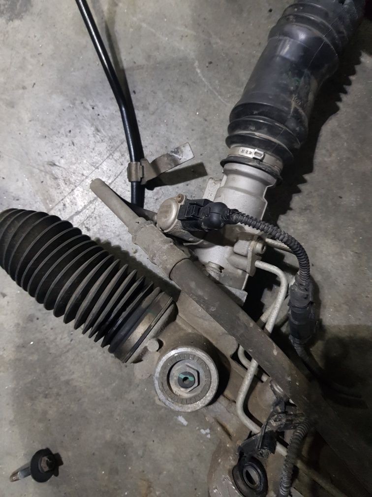 Caseta directie cu senzor volan stanga vw t5 t6 caravelle multivan