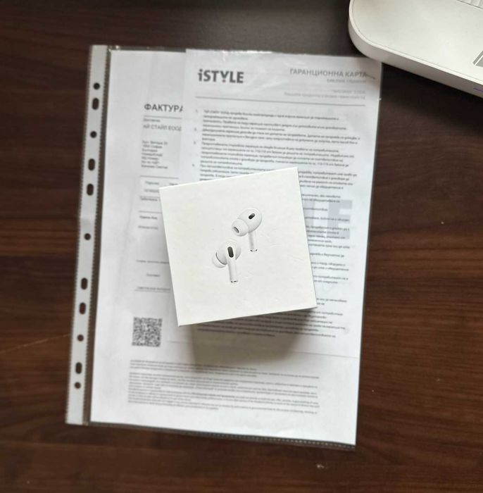 Airpods Pro 2 Нови Оригинални; 1 год. Гаранция Istyle; Касов Бон USB-C