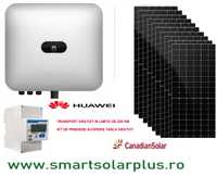 Kit  fotovoltaic prosumator Huawei 5kw complet si transport gratuit