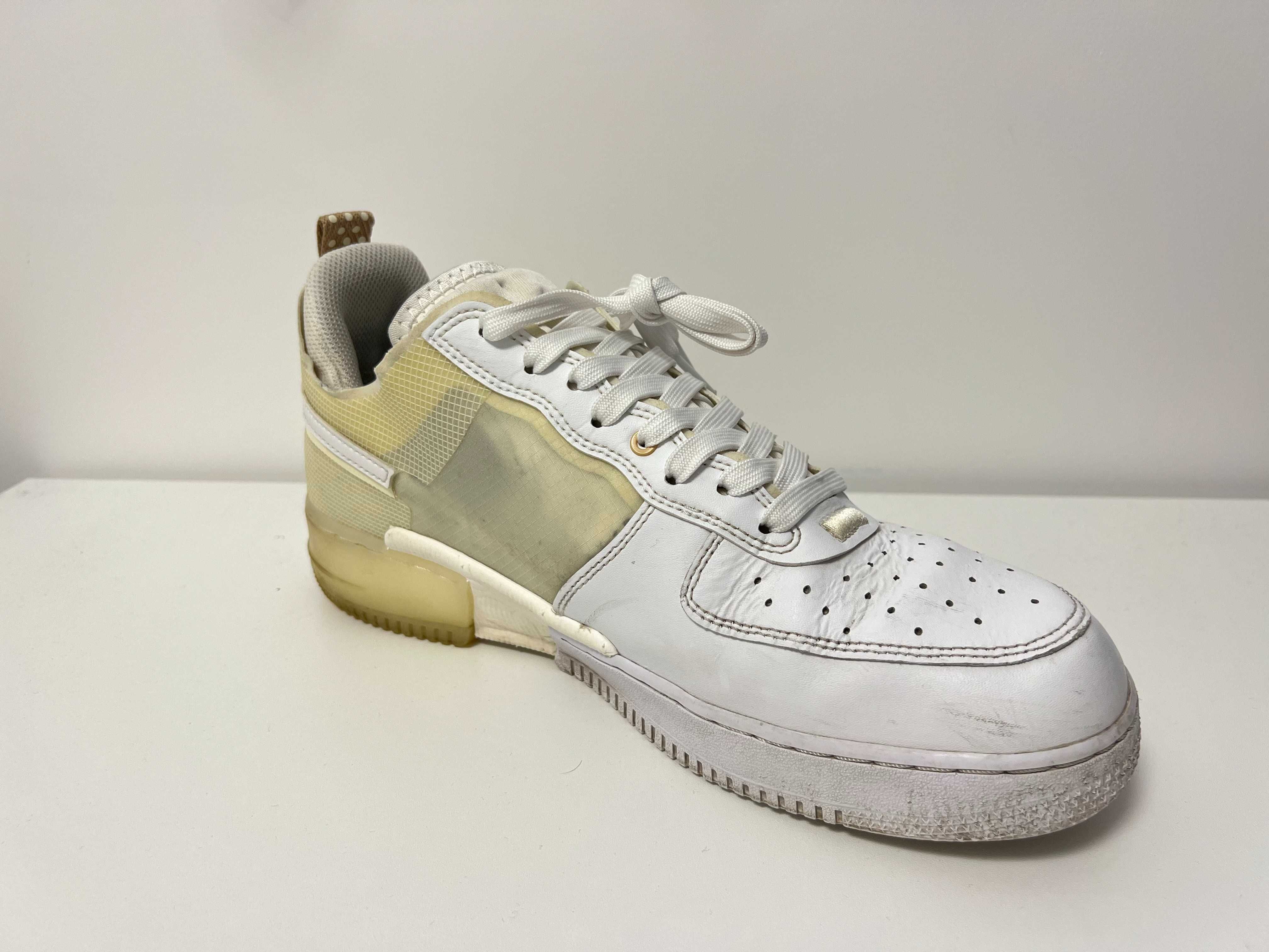 Nike Air Force 1 React Triple White, 45