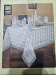 Față de masă  160×220 cu 8 servetele de dantela