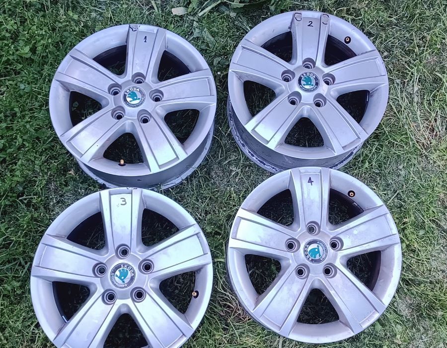 Jante 16' 5/112 originale skoda octavia