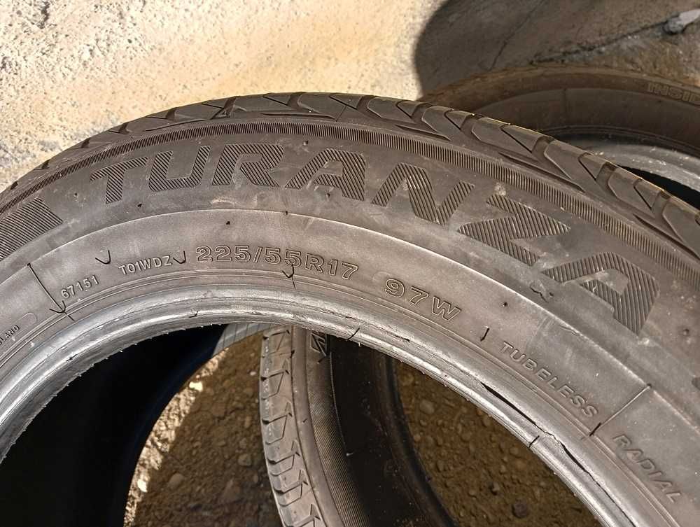 anvelope vara 225/55/17 BRIDGESTONE 2019 5.8MM