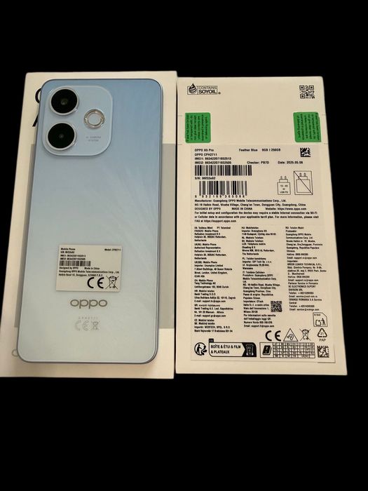 Telefon nou in cutie  neactivat oppo A5 pro 700 lei