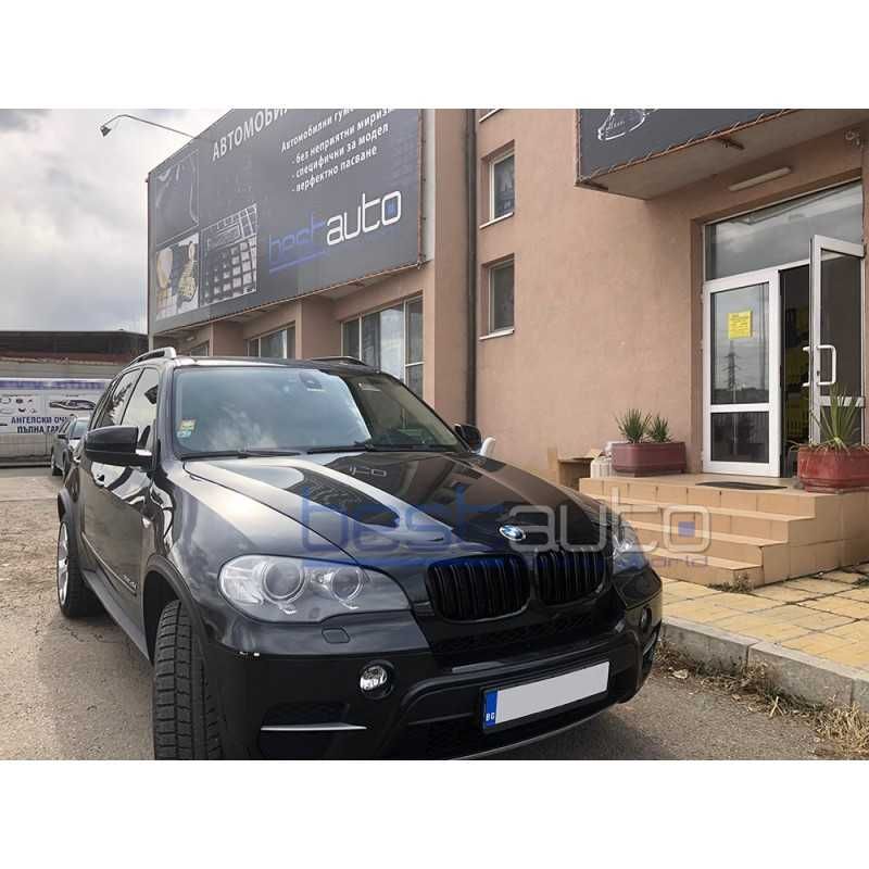 Бъбреци за BMW X5 E70 / X6 E71 (2007-2014) черен гланц двойни