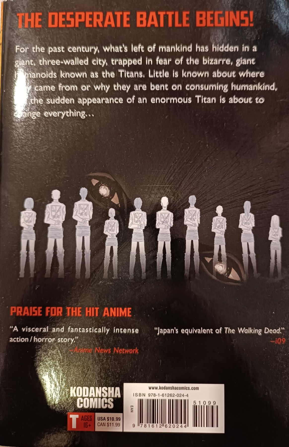 Attack on Titan Manga 1