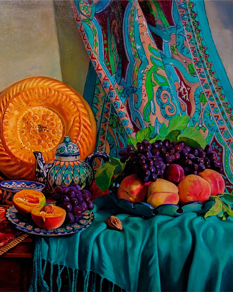 Rassom bahrom art painter nik orqali hamma platformada borman