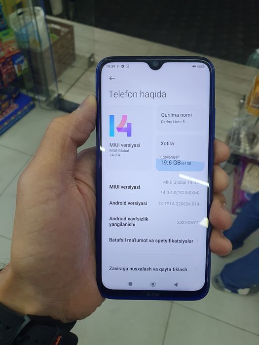 Redmi note 8 64Gb продам
