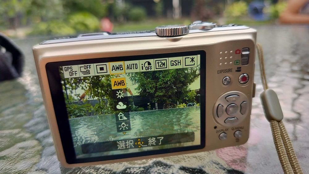 Compact Digital Camera Panasonic Lumix DMC-TZ10 Japan - meniu Japoneza