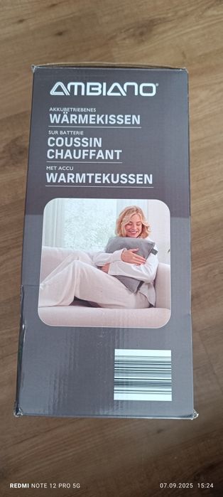 Vând  Perna încălzită. Special pentru camping / acasă