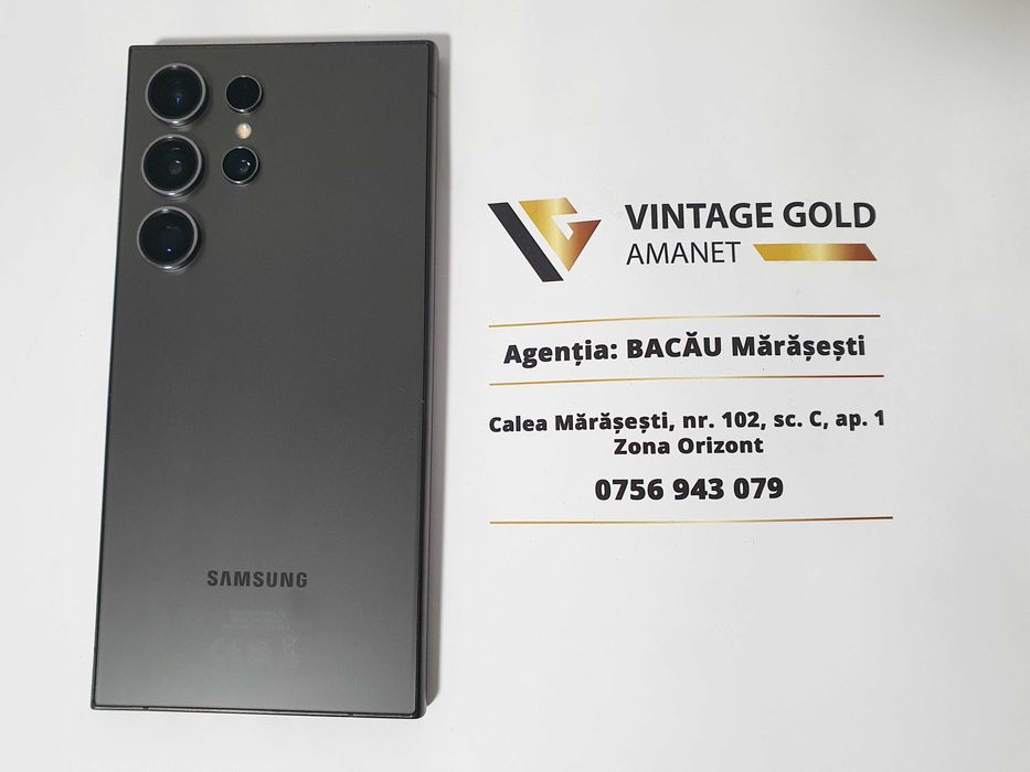 SAMSUNG S24 Ultra 5G, 256GB, 12GB RAM Vintage Gold Bacau Marasesti
